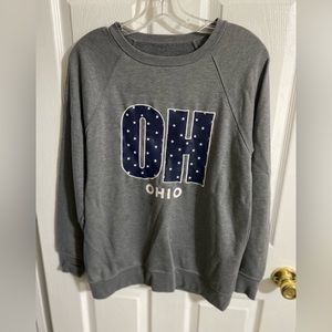 Ohio sweatshirt-Gray. Size S